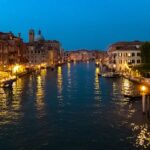 Wassertiefe in Venedig