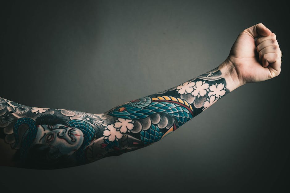 Tattoo-Nadeln: Wie tief sie eindringen